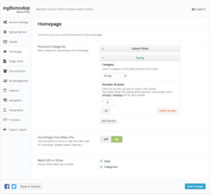 SociallyViral Home Settings